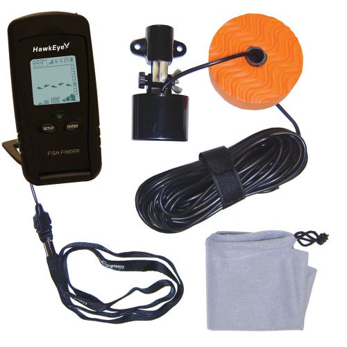 Hawkeye portable fish finder w/weedid  -f33p