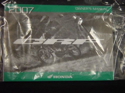 Honda crf150f owner's manual d2203-man-0474