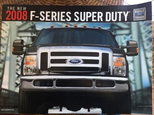 2008 ford f-series super duty brochure