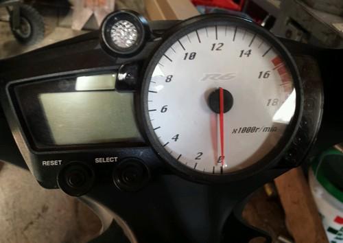 Find 2003 2005 Yamaha YZF R6 06 - 09 R6S Gauge Tach RPM Speedometer ...