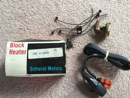 Obsolete gm nos, gm engine block heater  600w gm # 996247