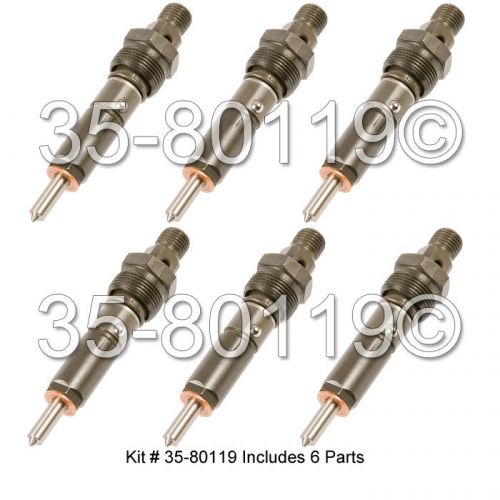 Brand new complete bosch diesel fuel injector set fits dodge ram cummins 5.9l