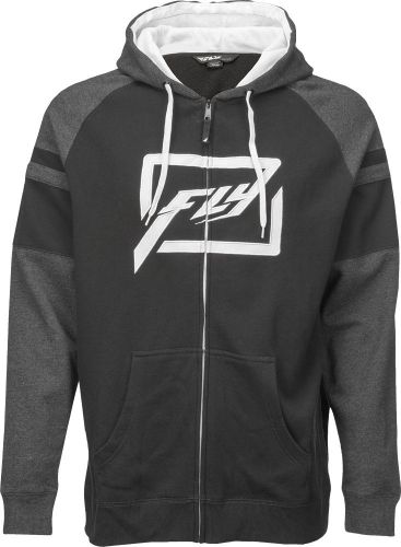 Fly racing adult threshold hoodie black hoody s-2xl
