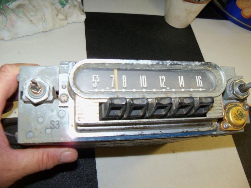 1962 ford am radio 
