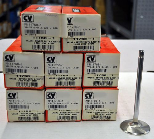 Manley 11768-8 small block chevy severe duty intake valves 2.125" .3415" 5.540"