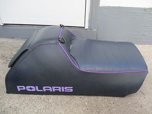 93 polaris xlt l/c snowmobile seat &amp; fuel tank cover &amp; fuel gauge 92 gas wedge