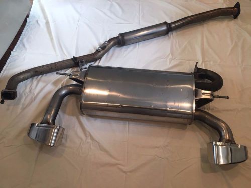 2010-2012 hyundai genesis coupe 2.0t oem stock exhaust system