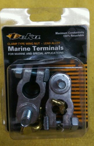 Deka 00354 marine terminals clamp type wing nut - lead alloy
