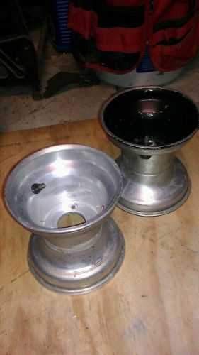 Used go-kart racing wheels