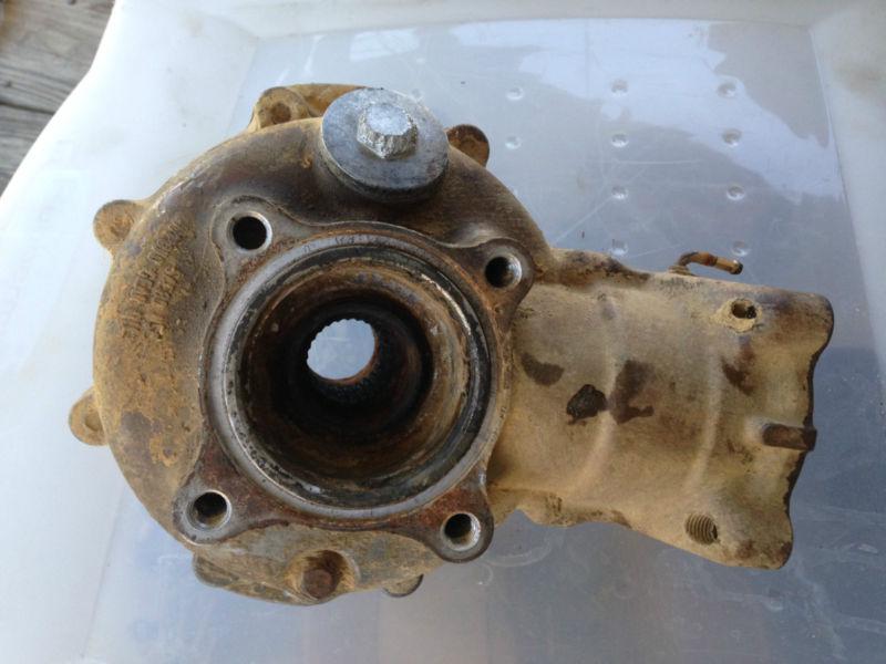05 honda rancher 350 trx350 rear differential final drive chunk 00-06