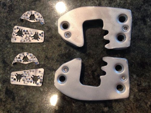 1963-67 covette door latch striker plated original