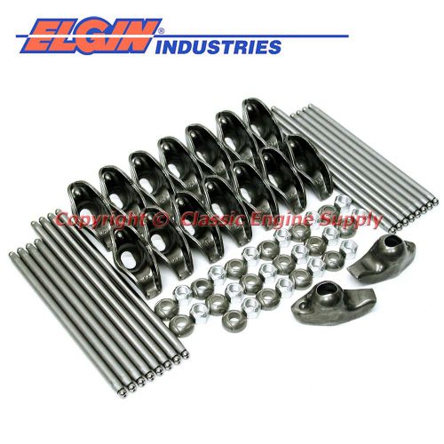 New rocker arm &amp; 3/8" pushrod set 1966-1990 chevy bb 454 427 402 396