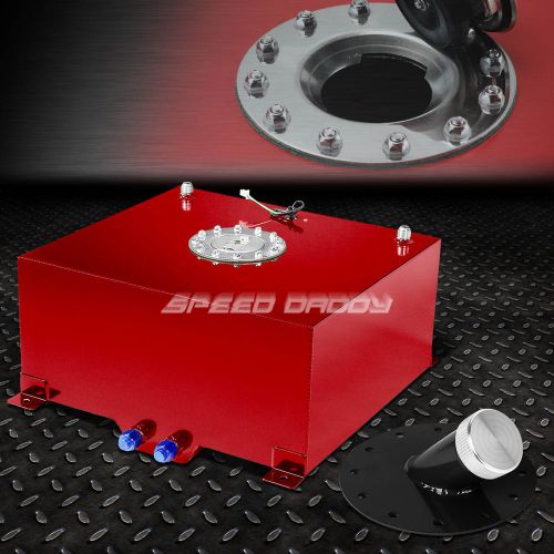 Find 15.5 GALLON/59L RED ALUMINUM FUEL CELL GAS TANK+CAP+LEVEL SENDER+