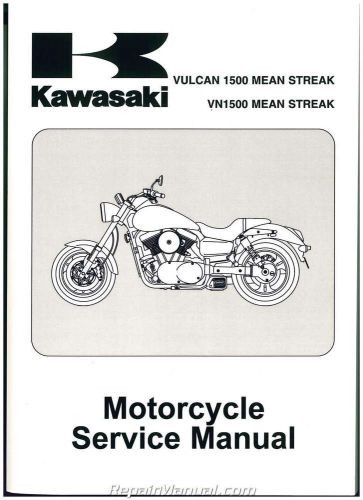 2002-2003 kawasaki vulcan 1500 mean streak motorcycle service manual : 99924-...