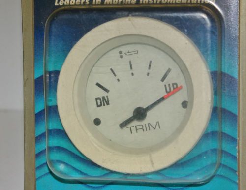 New teleflex 67742p 12vdc drive trim 2-1/16" gauge yamaha cobra volvo merc boat