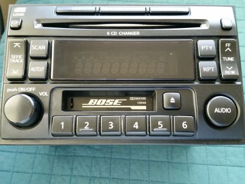 2002 bose nissan pathfinder maxima radio 6 cd changer cr040 28188-5w500