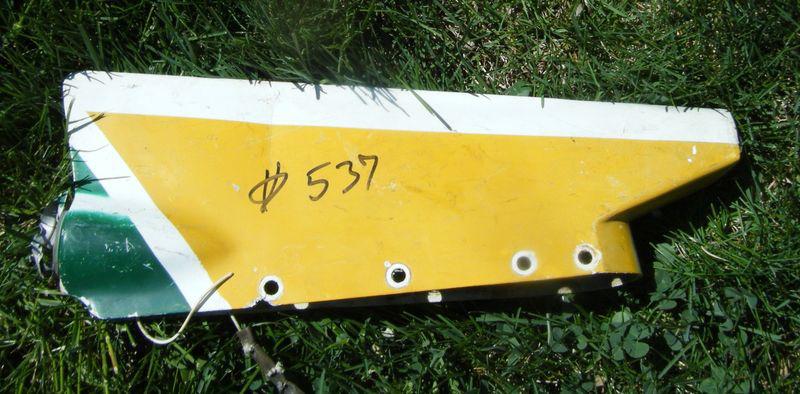 Piper arrow rudder cap