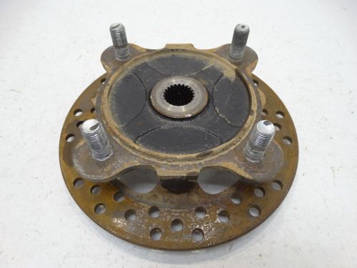2008 kawasaki teryx 750 utv front left or right wheel hub with rotor