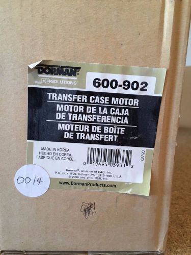 New transfer case shift motor dorman 600-902