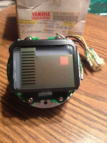 New yamaha outboard marine digital tachometer gauge 6y5-8357j-01 display unit