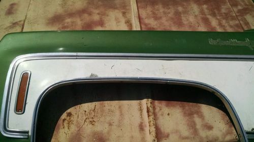 74 chevy truck  left fender