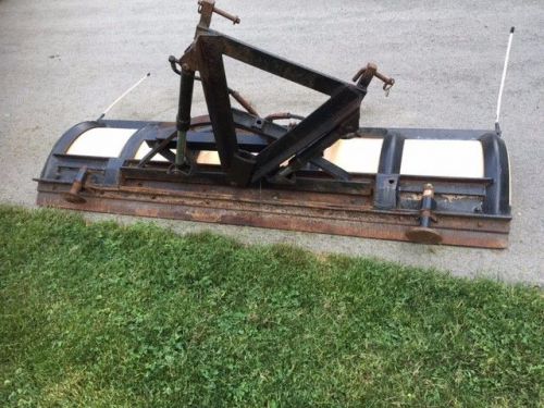 Snow plow complete, steel frame poly blade, meyer pumps, controls, frame, lights