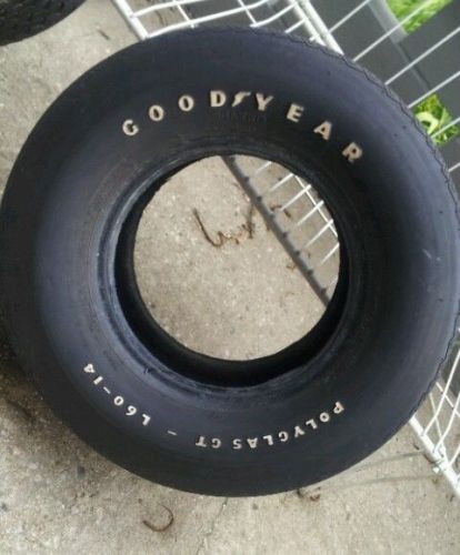 Goodyear polyglas gt l60-14 rare gasser hot rod rat rod tire
