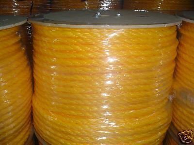 1/4" x 1200' poly rope  trucking general use pull line