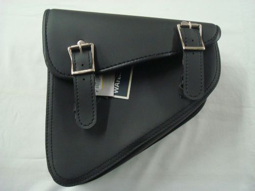 Right side universal motorcycle swingarm bag