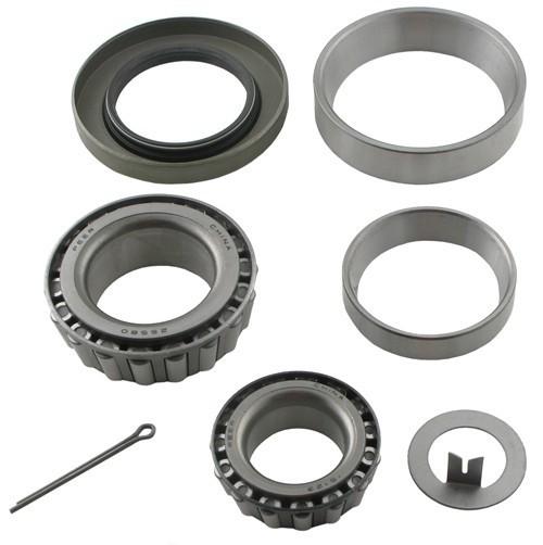 Trailer axle bearing kit, 15123/25580 bearings,10-10 seal