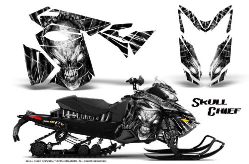Ski-doo rev xr snowmobile sled creatorx graphics kit wrap scw