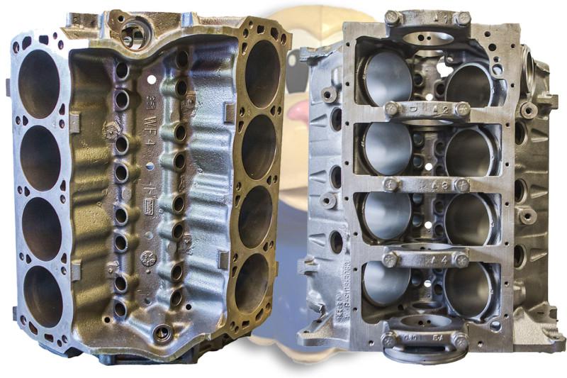 1969  ford 351w bare block core - c9oe
