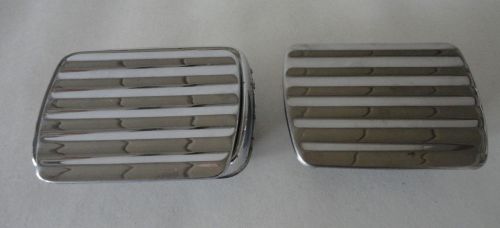 Two 1965 - 1969 vw bug rear panel ash trays chrome 113857405c