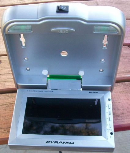 Roof mounted dvd monitor pyramid mv7rm