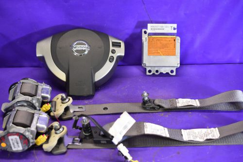 2008-2012 nissan sentra complete airbag set air bag set oem