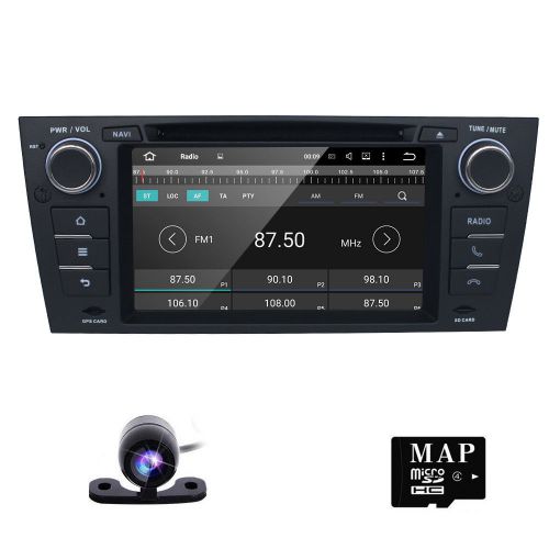 Us pure android 4.4 7&#034; car dvd player gps l radio stereo for bmw e90-e93
