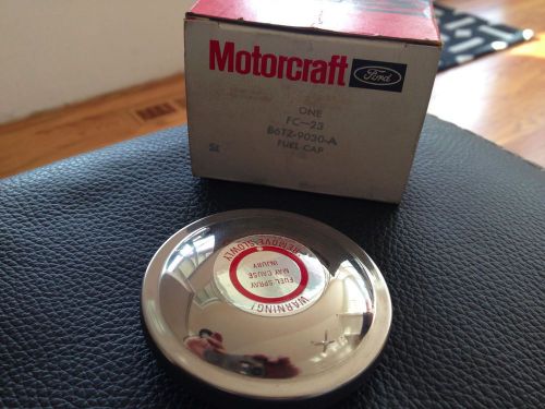 Nos motorcraft gas cap b6tz-9030  49-59 ford pass 51-70 truck fuel cap lid cover