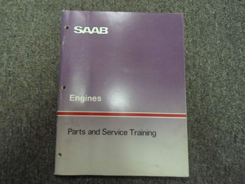 1970s 1980s saab engines parts and service training shop manual factory oem deal