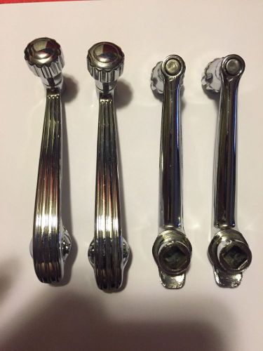 1937 38 ford window crank handles 4 handles nos ford 1937 1938 window cranks !!!