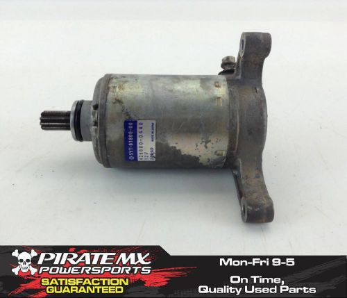 Yamaha 350 raptor electric starter motor yfm350s #21 2006