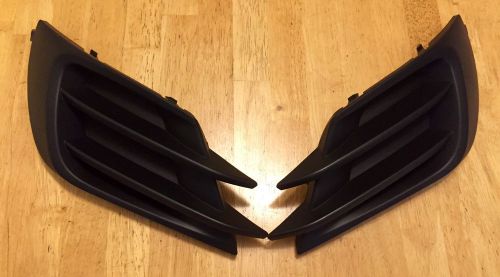 2015-2016 subaru legacy sedan left &amp; right hand side fog light cover set oem