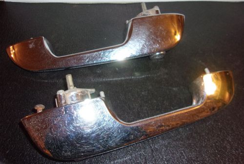 1959 mercury park lane door handles exterior chrome b9mb-6422405b  -   mel328