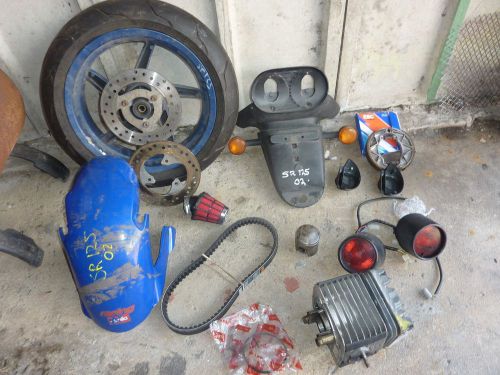 Aprilia sr 125 piaggio drive belt barrel head piston malossi filter guard wheel