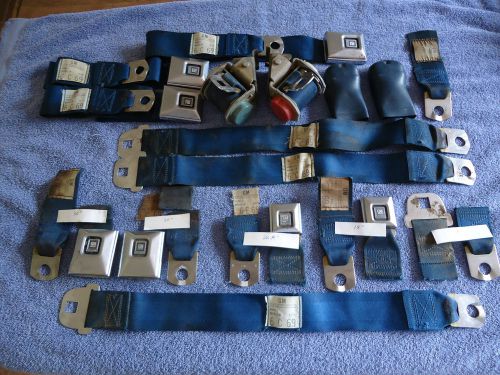 68 69 70 71 72 pontiac tempest custom s lemans gto judge 455 deluxe seat belts