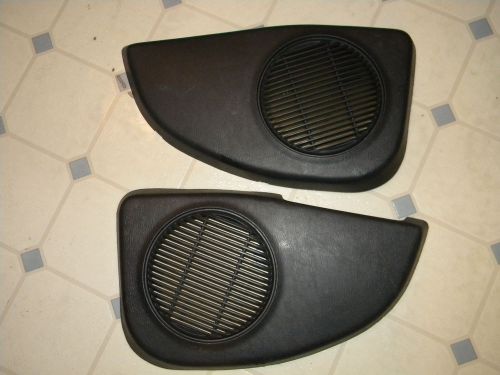 Nissan pathfinder 1996-1999 rear door speaker pods charcoal gray pair