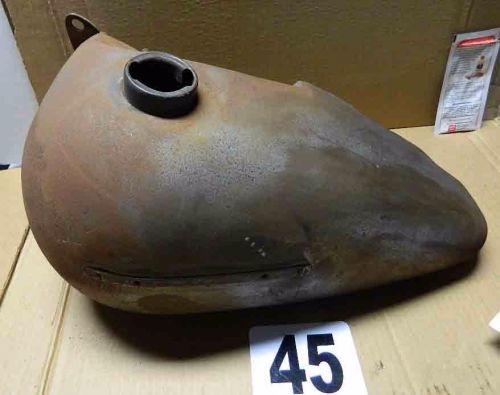 Genuine  early harley  lh gas tank  cheap!! fuel tank lh