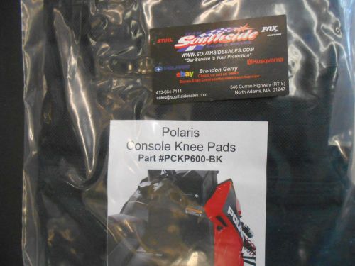 Skinz console knee pads polaris '15-'17 rush switchback p/n: pckp600-bk