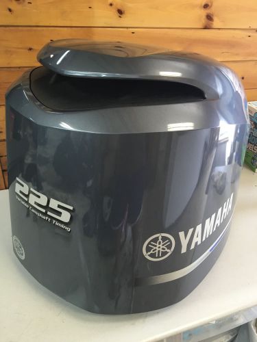 2015 yamaha f 225 hp 4 stroke outboard engine top cowl cover hood freshwater mn