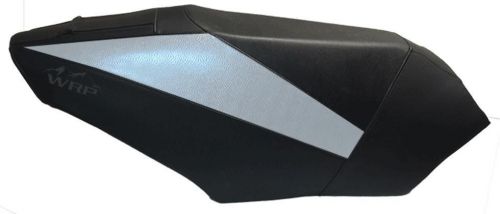Wrp mountain assault seat kit 2006-16 yamaha apex plus 2" silv (ya-st-ax0610-sv)