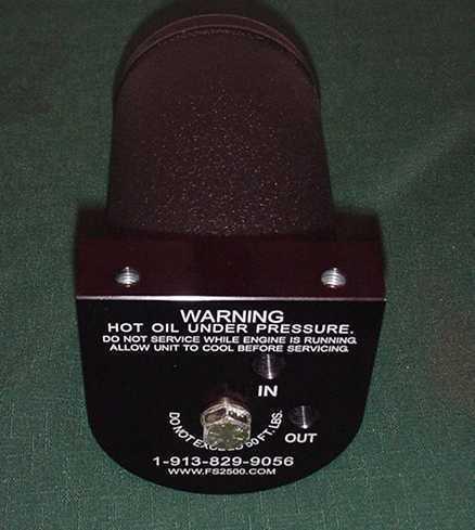 New filtration solutions fs-2500 oil bypass filter system housing fs2500 w/o kit